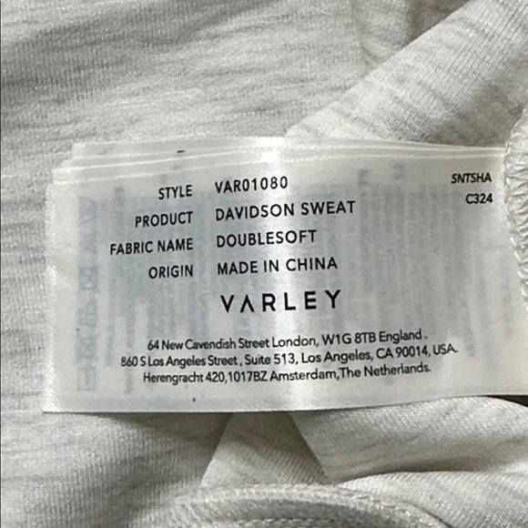 NWT Ladies Varley Davidson Sweat 1/2 Zip - Size Medium - Picture 9 of 11